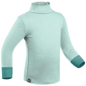 Blusa Segunda Pele Baby Ski 900 Merino Térmica Turquesa