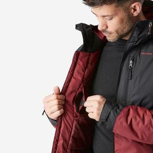 Jaqueta Masculina Trilha 500 Impermeável Térmica Quechua Preto