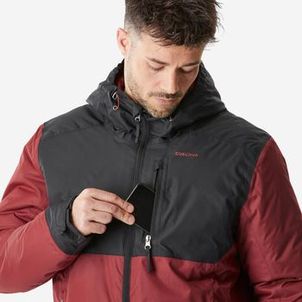Jaqueta Masculina Trilha 500 Impermeável Térmica Quechua Preto
