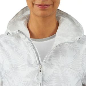 Jaqueta Feminina Trilha 100 Impermeável Quechua Branca