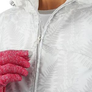 Jaqueta Feminina Trilha 100 Impermeável Quechua Branca
