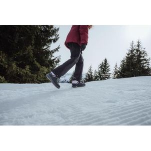 Botas Infantil de Trilha Impermeável  Quechua Cinza-escuro