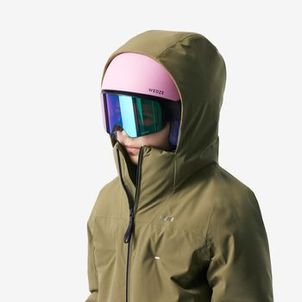 Jaqueta Infantil Ski 500 Impermeável Térmica Pista Neve Verde