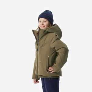 Jaqueta Infantil Ski 500 Impermeável Térmica Pista Neve Verde