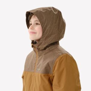Jaqueta Infantil Trilha 100 Impermeável Térmica Quechua Canela