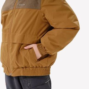 Jaqueta Infantil Trilha 100 Impermeável Térmica Quechua Canela