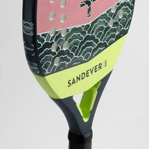 Raquete de Beach Tennis Sandever BTR 560 Fibra de Vidro e Carbono