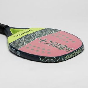 Raquete de Beach Tennis Sandever BTR 560 Fibra de Vidro e Carbono