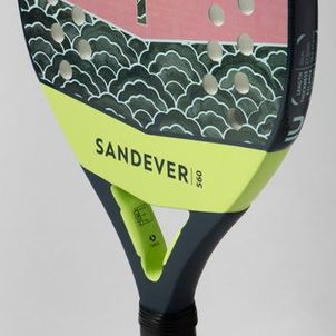 Raquete de Beach Tennis Sandever BTR 560 Fibra de Vidro e Carbono