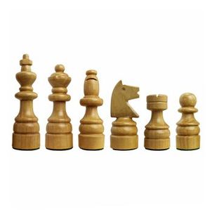 Peças para Jogo de Xadrez em Madeira Nobre Rei 8cm Cód120