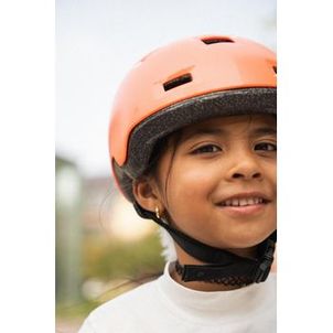 Capacete Infantil de Patins/Skate/patinete B100 Oxelo Coral