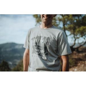 Camiseta Masculina Trilha NH100 Quechua Cinza