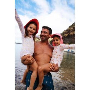 Chápeu de Bebê Natação Anti-UV Reversível Nabaiji