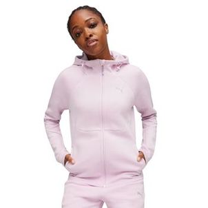 Jaqueta Com Capuz Puma Evostripe Full-Zip Feminina - Lilás