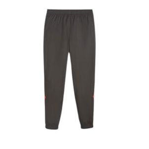 Calça Milan 2023/24 Puma Pré-Jogo Masculina - Preta/Vermelha