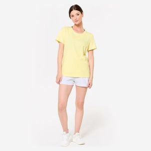 Camiseta Feminina de Ginástica Essentiel Domyos