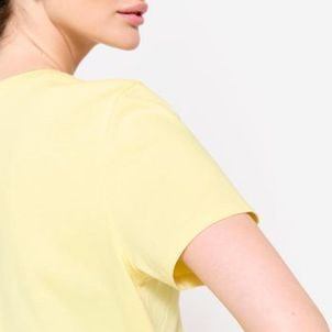 Camiseta Feminina de Ginástica Essentiel Domyos