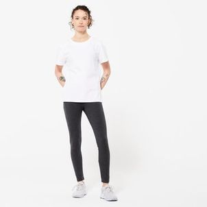 Camiseta Feminina de Ginástica Essentiel Domyos