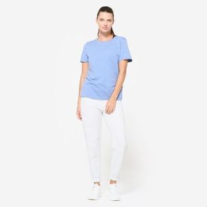 Camiseta Feminina de Ginástica Essentiel Domyos