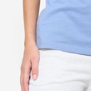 Camiseta Feminina de Ginástica Essentiel Domyos