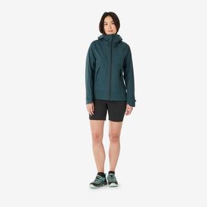 Jaqueta Feminina Trilha 500 Impermeável Quechua Azul