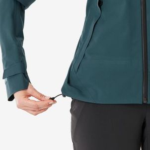 Jaqueta Feminina Trilha 500 Impermeável Quechua Azul