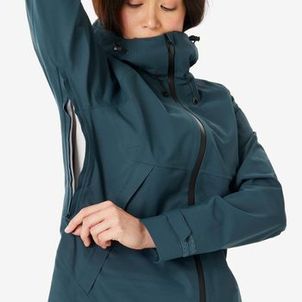 Jaqueta Feminina Trilha 500 Impermeável Quechua Azul