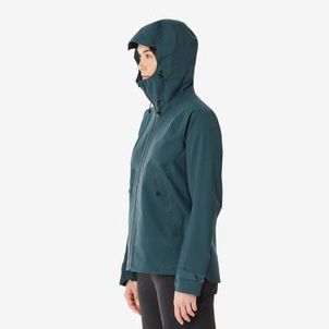Jaqueta Feminina Trilha 500 Impermeável Quechua Azul