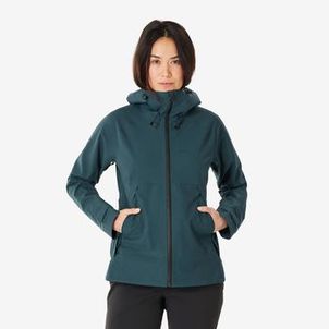 Jaqueta Feminina Trilha 500 Impermeável Quechua Azul