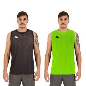 Kit 2 Regatas Kappa Sport Halpert Masculina