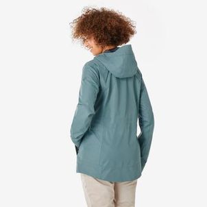 Jaqueta Feminina Trilha 500 Impermeável Quechua Azul