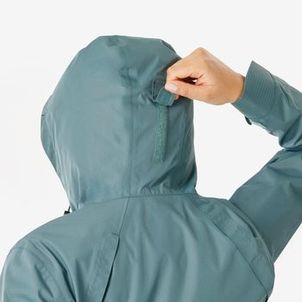 Jaqueta Feminina Trilha 500 Impermeável Quechua Azul
