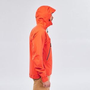 Jaqueta Masculina Trilha 500 Impermeável Quechua Laranja