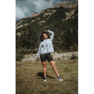 Jaqueta Feminina Trilha 100 Impermeável Térmica Quechua Azul