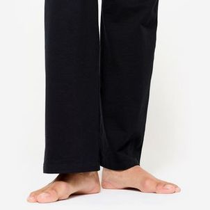 Calça Feminina Suave Cintura Alta de Yoga Preta
