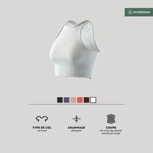 Regata Cropped Feminina de Treino 520