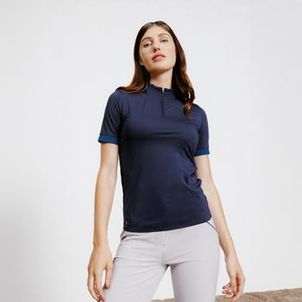 Polo Feminina de Hipismo Equitação Fouganza