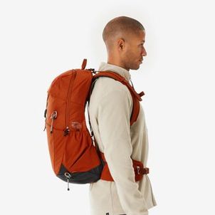 Mochila de Trilha e Trekking 500 25L Quechua Marrom