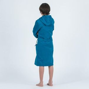 Roupão em Microfibra Infantil 500 Nabaiji Azul