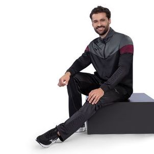 Conjunto de Agasalho de Treino Masculino Mizuno Root II