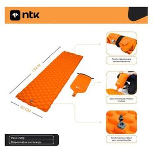 Colchonete Isolante Inflável Sleep Pack Nautika Orok Dott