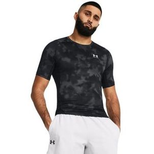 Camiseta Under Armour Compressão Heatgear Armour Printed Masculina - Preta