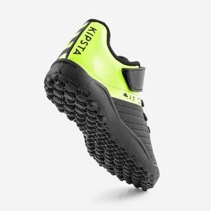Chuteira Infantil Society 100 Easy Turf Preta