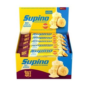 Barra Supino de Chocolate Branco Banana Brasil