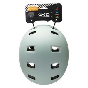 Capacete de Patins MF500 Oxelo Caqui