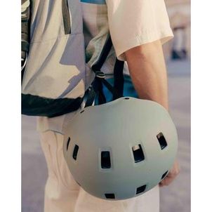 Capacete de Patins MF500 Oxelo Caqui