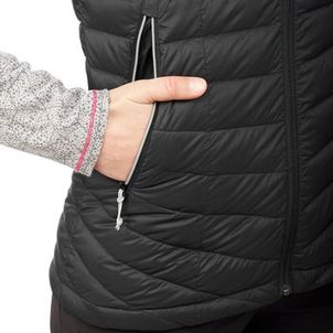 Colete Feminino de Trekking de Penas Full Down Quechua