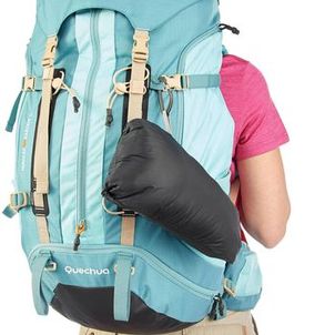 Colete Feminino de Trekking de Penas Full Down Quechua