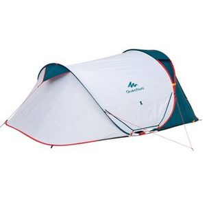 Barraca de Camping 2 Seconds 2XL Fresh & Black para 2 pessoas Quechua
