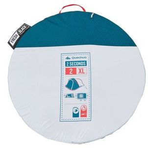 Barraca de Camping 2 Seconds 2XL Fresh & Black para 2 pessoas Quechua